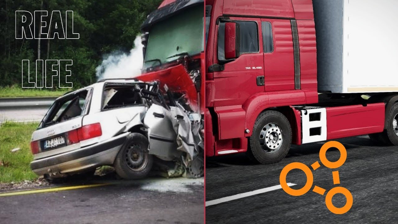 Аварии на реальных событиях #14 | BeamNG.Drive Flashbacks