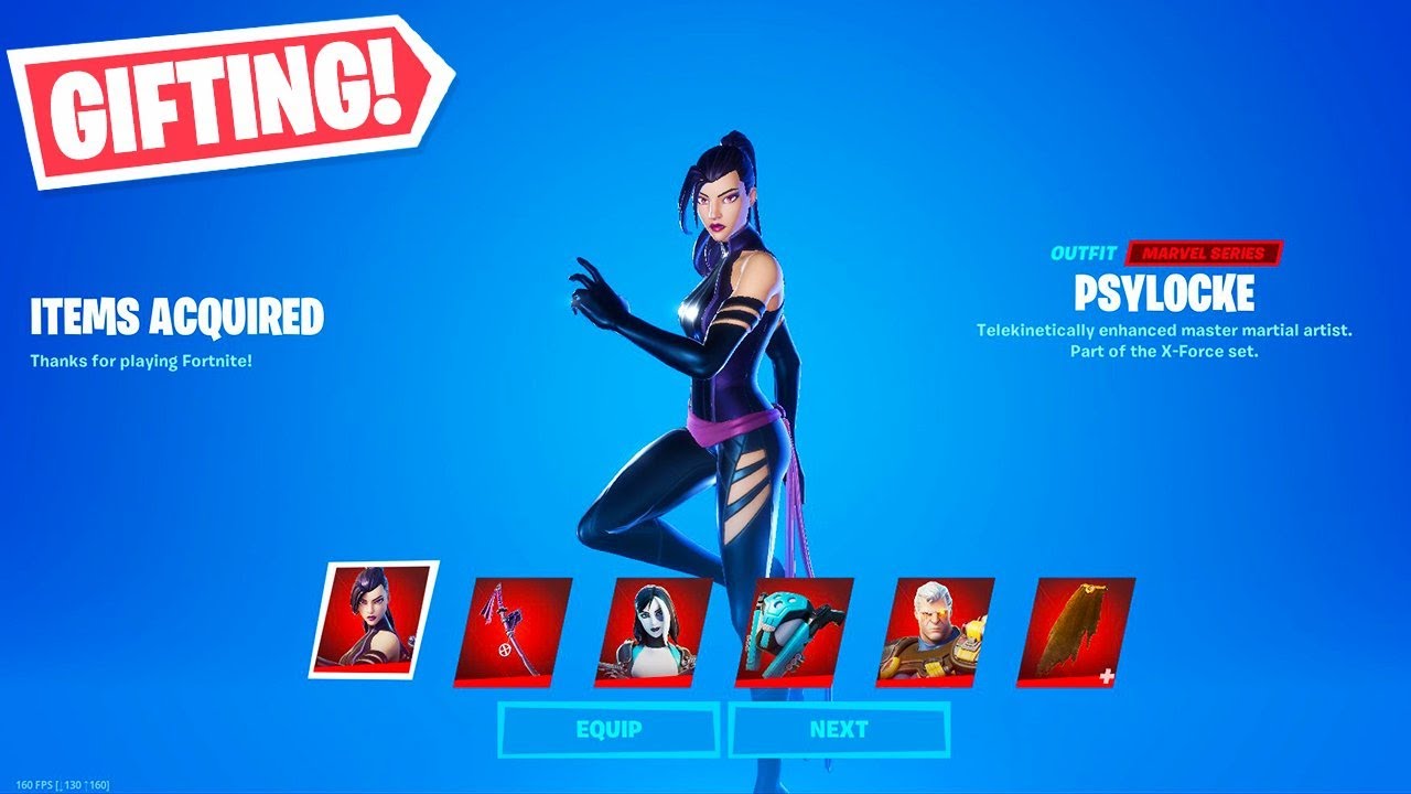 New Deadpool Free Rewards Gifting X Force Bundle In Fortnite Item Shop Deadpool Week 9 Youtube