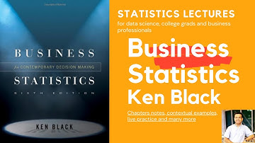 BS 05- Business Statistics Ken Black || Data Science || Mean, Median, Mode, Percentile in Statistics