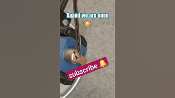 Cheap door lock picked out of the package #lockpicking #locksport #open #asmr #diy #packopening