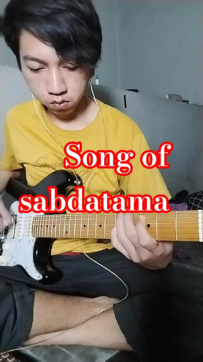 song of sabdatama-cover gitar instrumen #guitar #covergitar #guitarcover #cover #guitarist