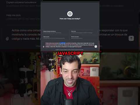 Crea una Consola de JavaScript en ChatGPT