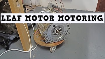 Nissan Leaf Motor Running
