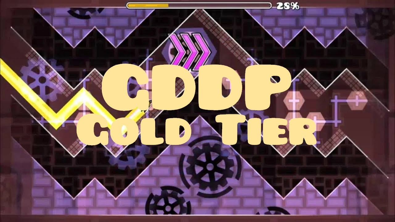 Every Level in the GDDP Gold Tier (Geometry Dash) - YouTube