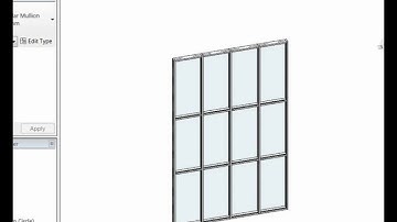 Adding mullions in one click in Revit