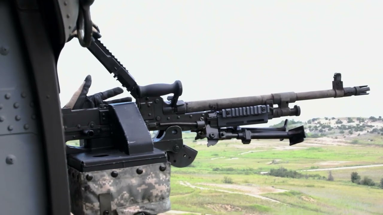 Aerial Gunnery with the Army's 1-183rd Assault Helicopter Battalion