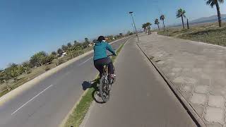 Recorriendo la serena en bicicleta. año 2015