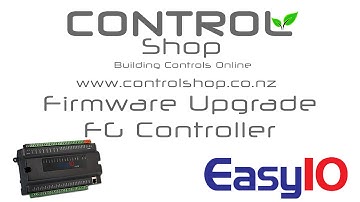 EasyIO FG - Firmware Upgrade
