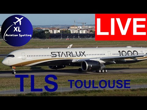 TOULOUSE TLS LIVE Blagnac Airport Planespotting, AIRBUS Factory , Nov 5th 2025