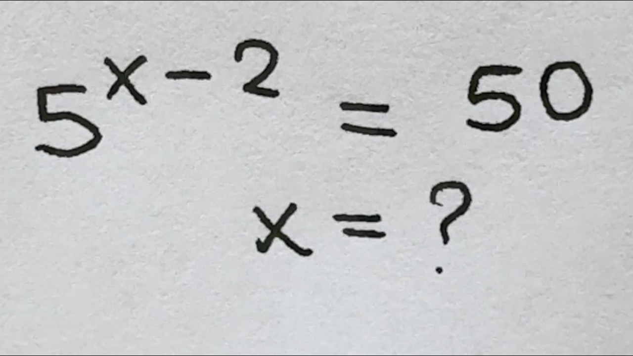 Solve for x in this nice exponential equation | Math Olympiad Mathematics