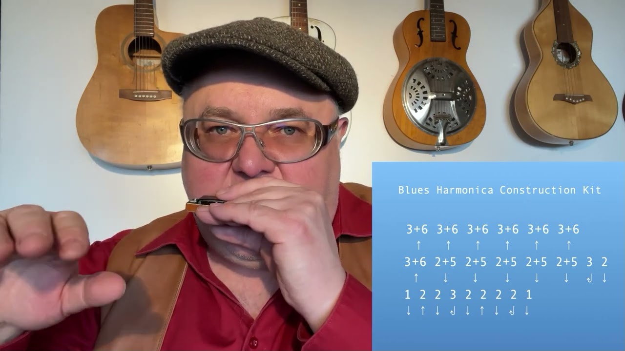 Blues Harmonica Construction Kit Intro V Stufe 12von15