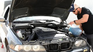 BMW 530d (E39) cooling system renewal