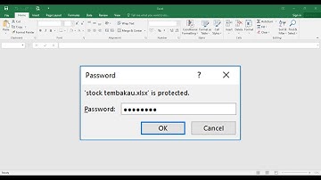 Tutorial Memberi Password Pada Dokumen Ms Excel