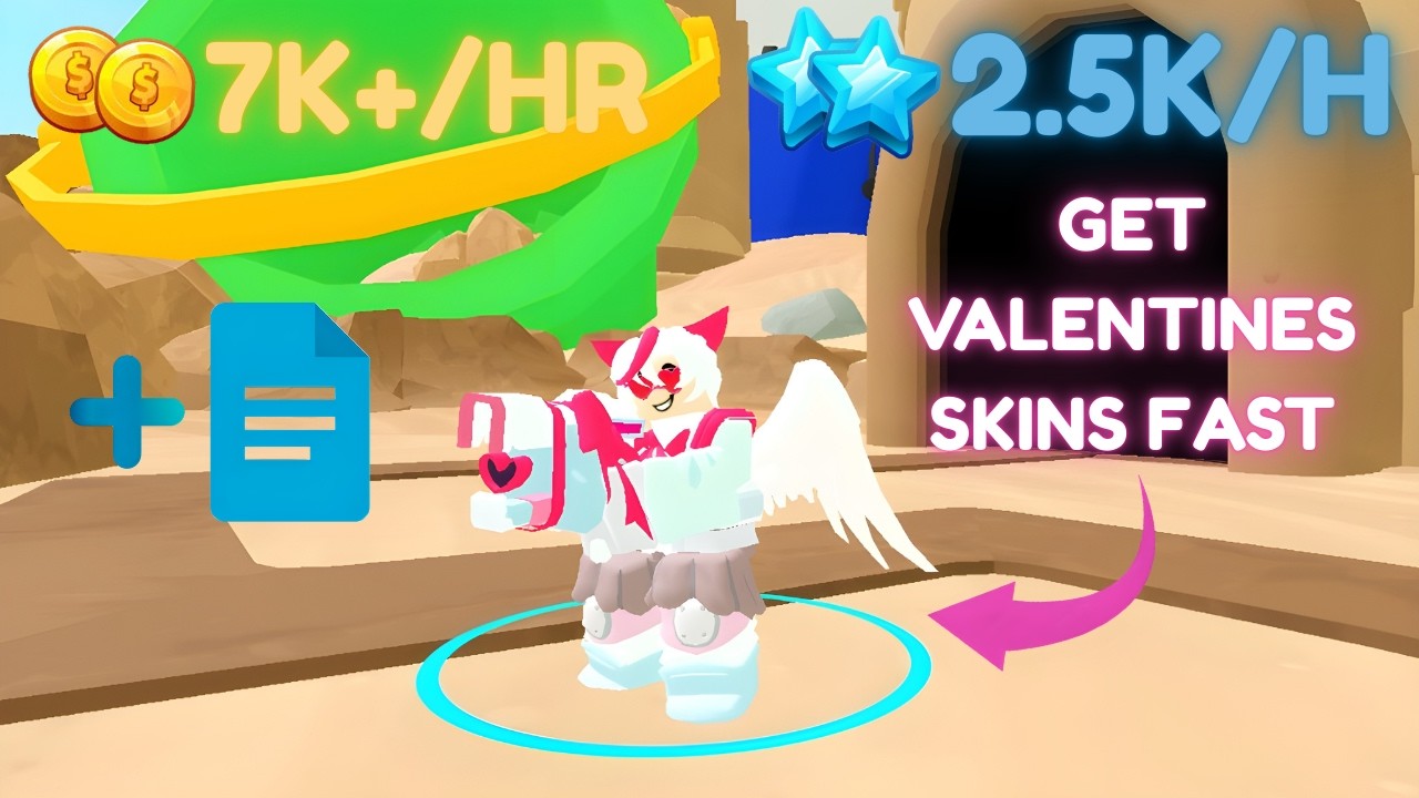 EASY Duo Coin Grind Strategy - Get Valentines Day Crates Quick! (7K+ Coins/Hour) - TDS [ROBLOX]