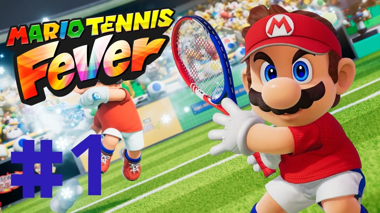 Mario and Luigi Became Babies? First Time Playing Mario Tennis Fever!  #mariotennisfever #mario
