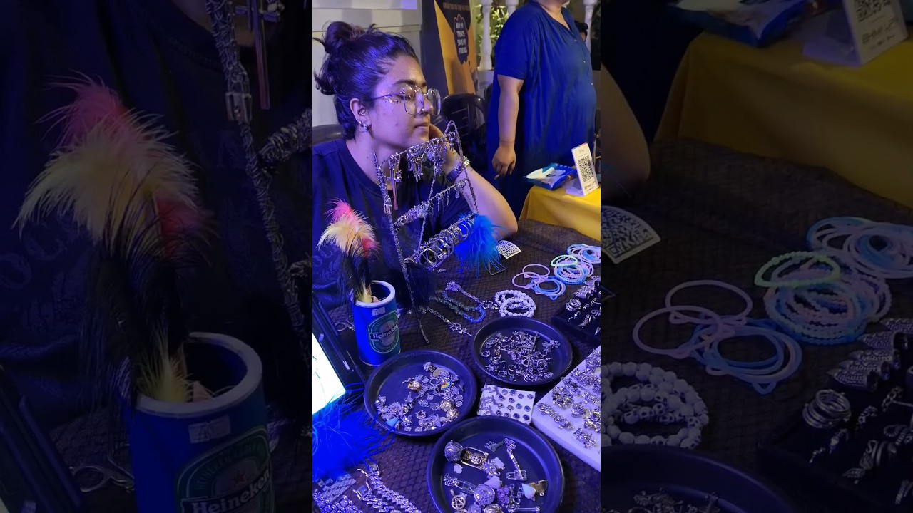 Foreigners exhibition in Goa🏖️Goa Day-1 part-3