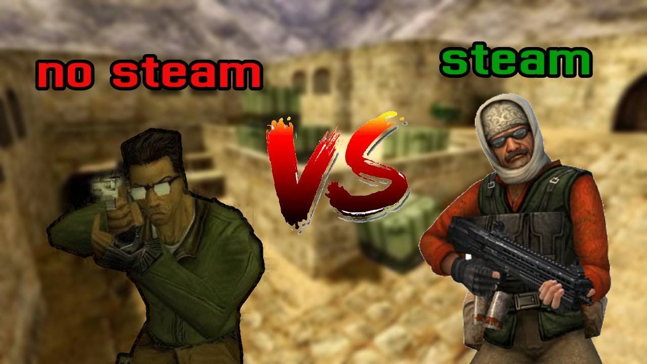Diferencias del Counter Strike Steam vs No Steam