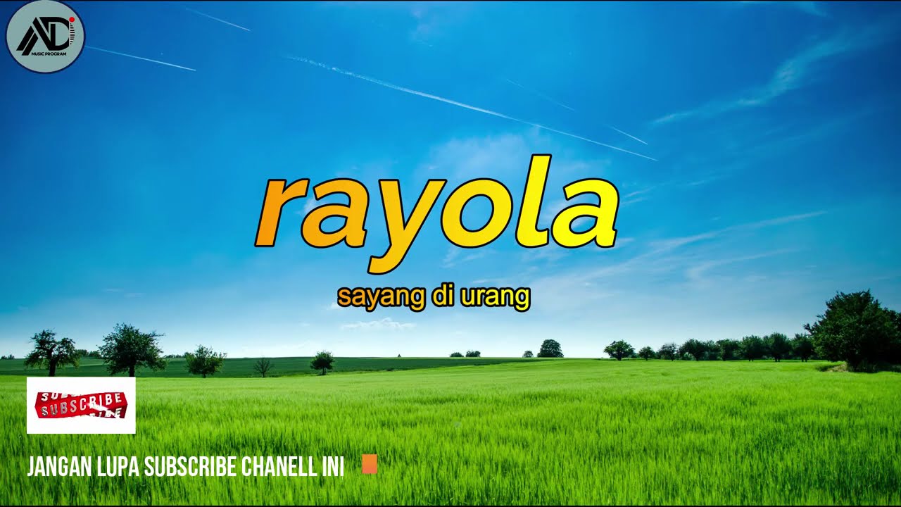 rayola-sayang di urang [ karaoke ]