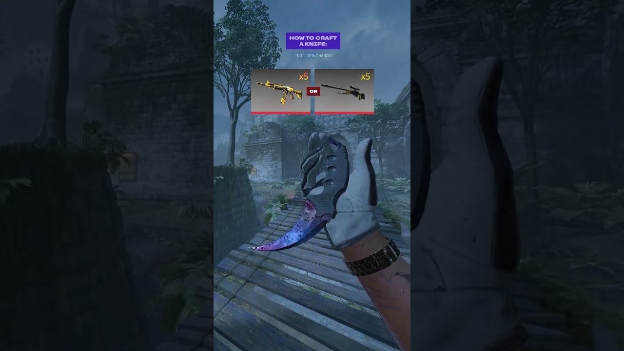 How to craft best knife on CS2 