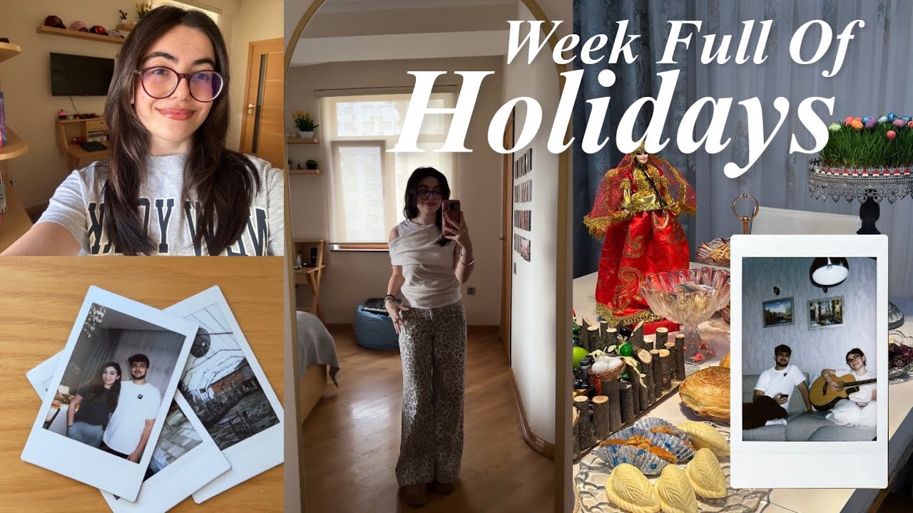 Weekly Vlog: Celebrating Novruz and Ramadan at Home - YouTube