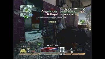 Amazing spawn throwing knife kill on Invasion