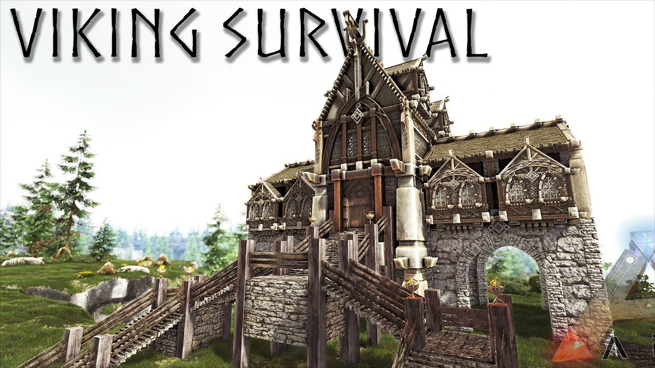 WE GET INVITED TO THE GREAT VIKING VILLAGE ARK SURVIVAL EVOLVED EP9
