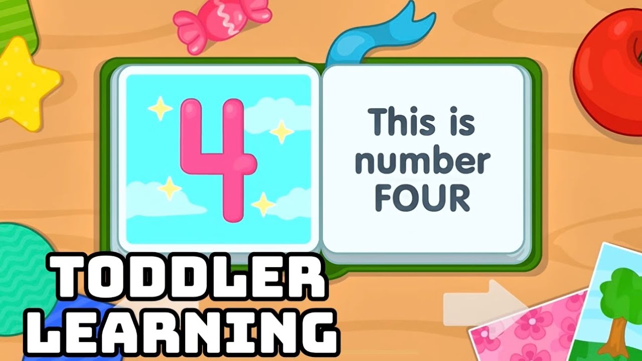 Learning Videos For Toddlers Counting | Learn Numbers 1 to 10 - YouTube