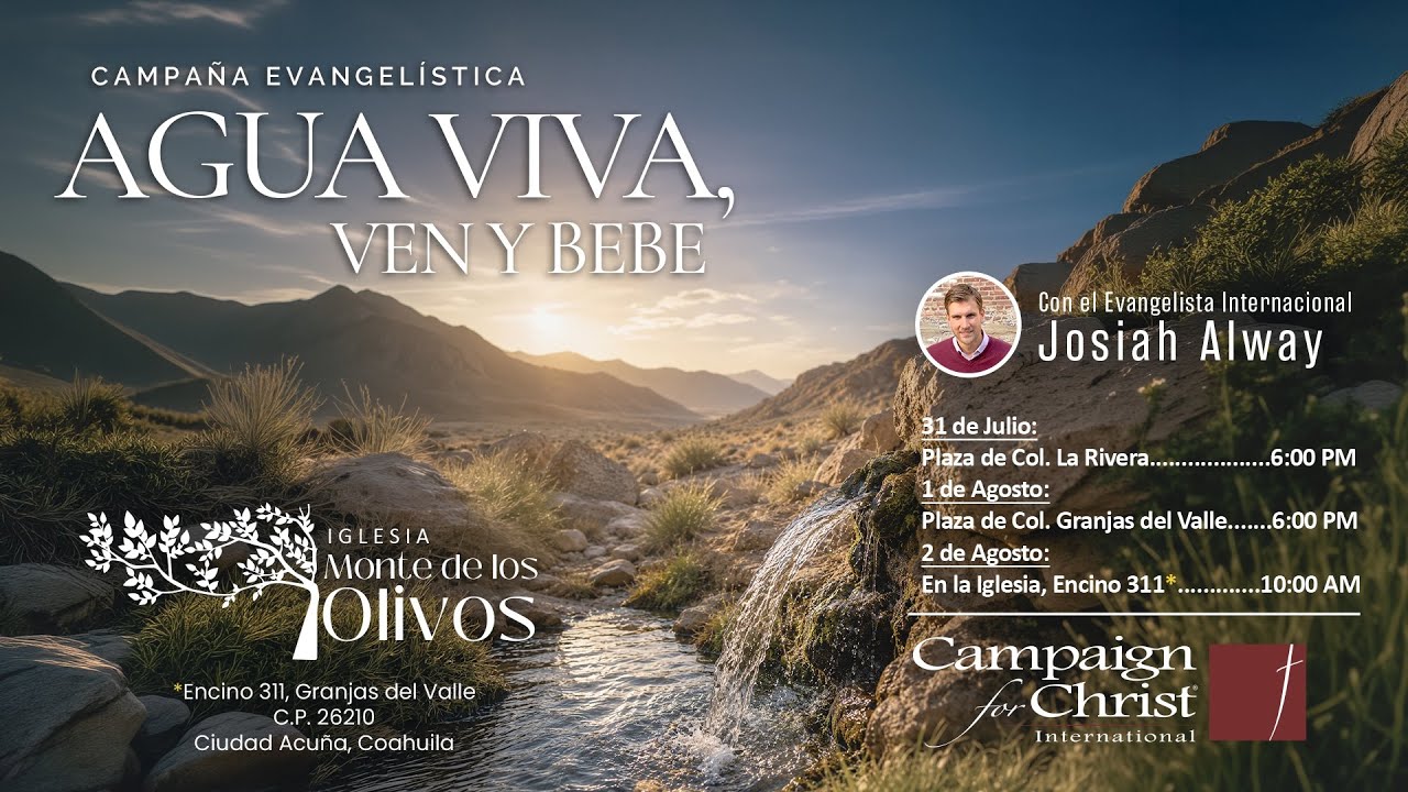 Tercer Servicio Evangelístico | Ciudad Acuña 2026 🇲🇽