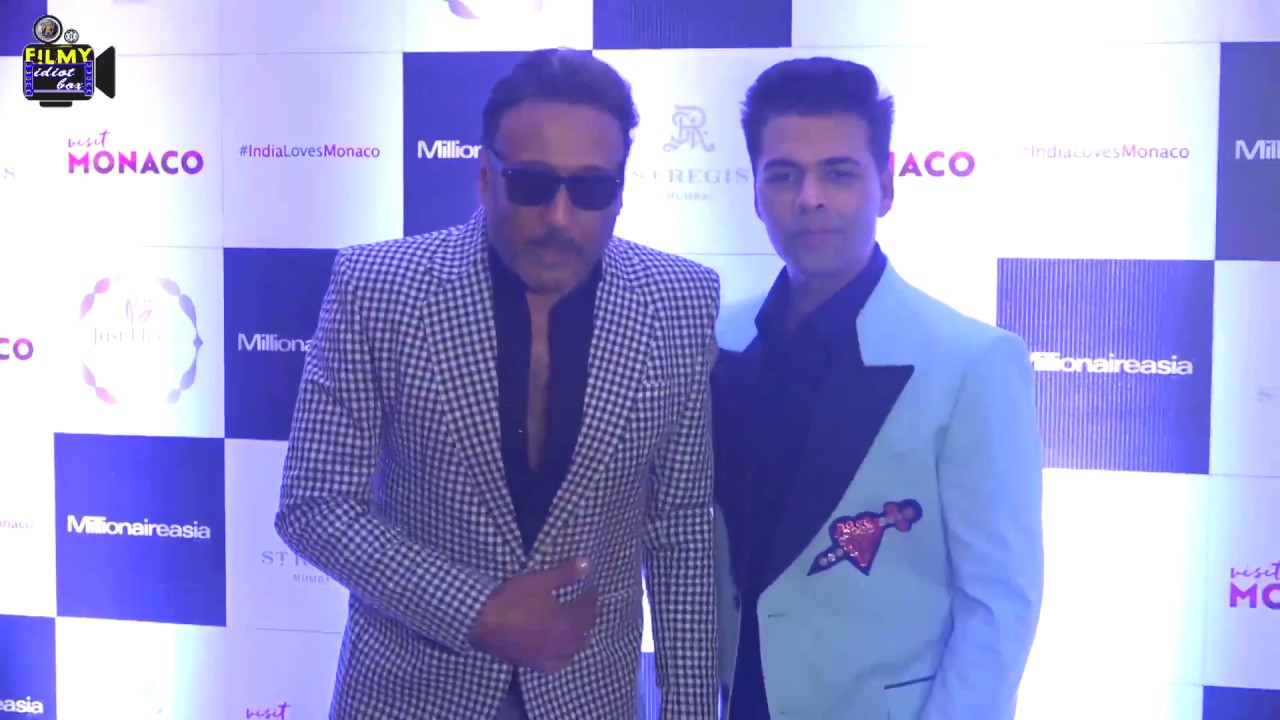 Jackie Shroff, Karan Johar At Cover Launch Of Millonaireasia India business process modeling