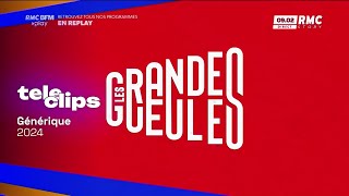 RMC Story / Les Grandes Gueules - Générique (2024)
