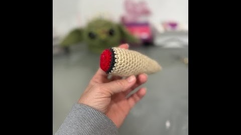 How to Crochet a Large Size Kitty Cat Joint Toy, Blunt, Catnip