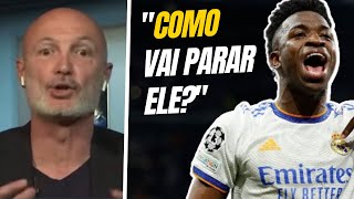 VINICIUS JR GERA DEBATE NA INGLATERRA: 