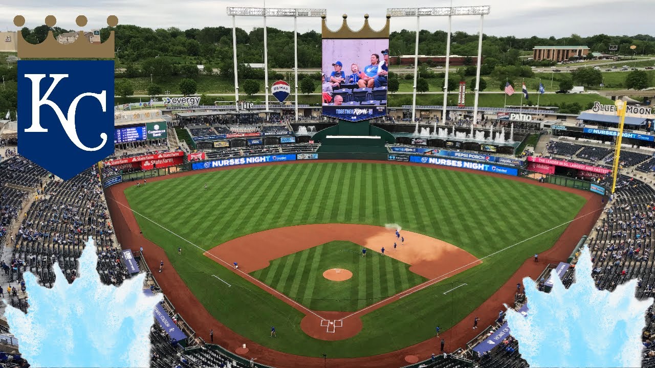 Kauffman Stadium (Royals Stadium) - Kansas City Missouri - Kansas City  Royals (American League)