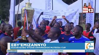 Ssaabagabo Ntuusi Ewangudde Muteesa Cup, Ekubye Ssaabawaali Mijwala ku Fayinolo