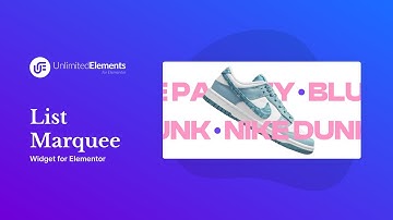 Create Animated Scrolling Text in Elementor | List Marquee Step-by-Step Tutorial