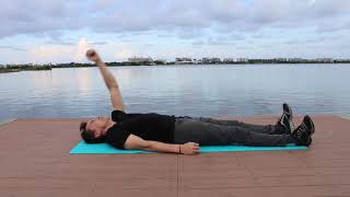 Supine Diagonal Shoulder Flexion