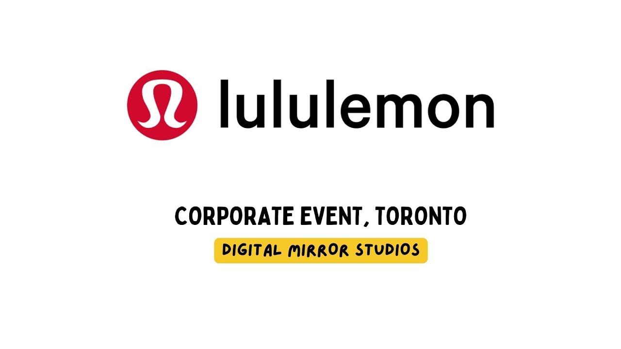 Behind the Scenes: Filming Lululemon Corporate Event in Toronto, by Richard  Emmanuel Video Studios 