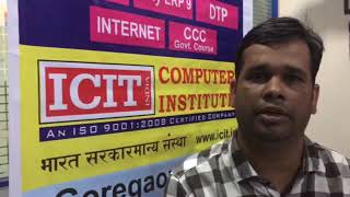 Icit Testimonials By Kedar