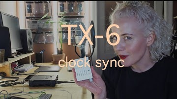 TX-6 clock sync tutorial