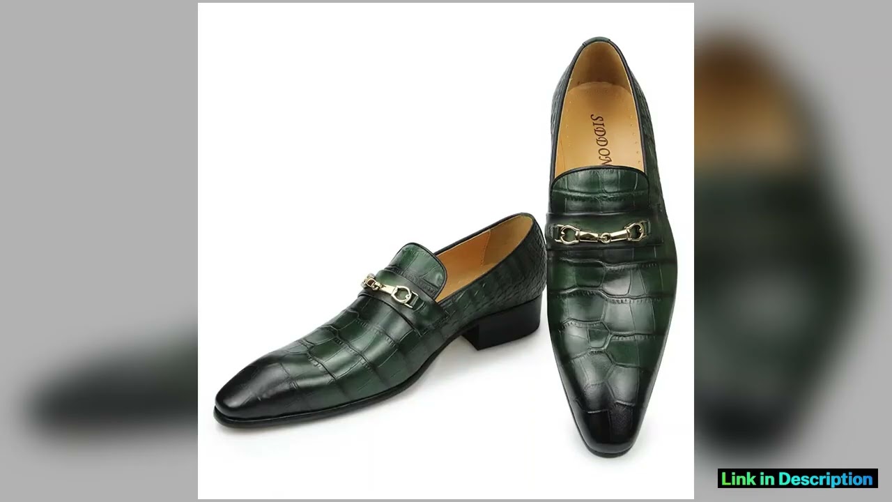 Classic Men Shoes High quality Pure Cowhide Leather Casual Formal Office Suit Match Footwear Metal