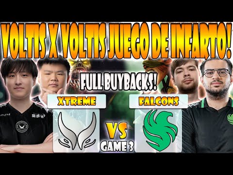 FALCONS VS XTREME BO3[GAME 3]ATF, MALR1NE, SKITER VS AME, XINQ, XM - PGL WALLACHIA S3- DOTA 2
