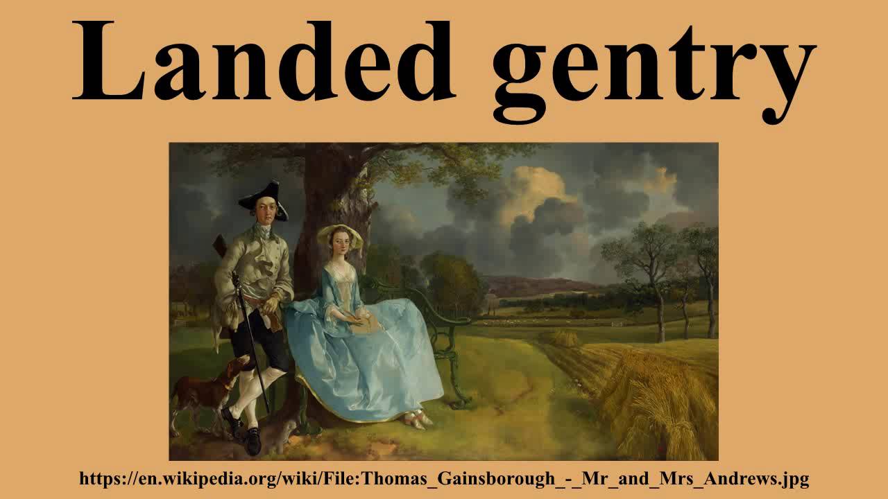 Landed gentry