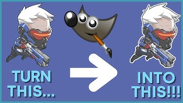 How To Outline An Image In Gimp? - Thumbnail Outline Youtube | Outline Picture Tutorial!