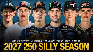 New Husqvarna factory 250 teams, three sets of brothers to the US, and more | 2027 250 Silly Season
