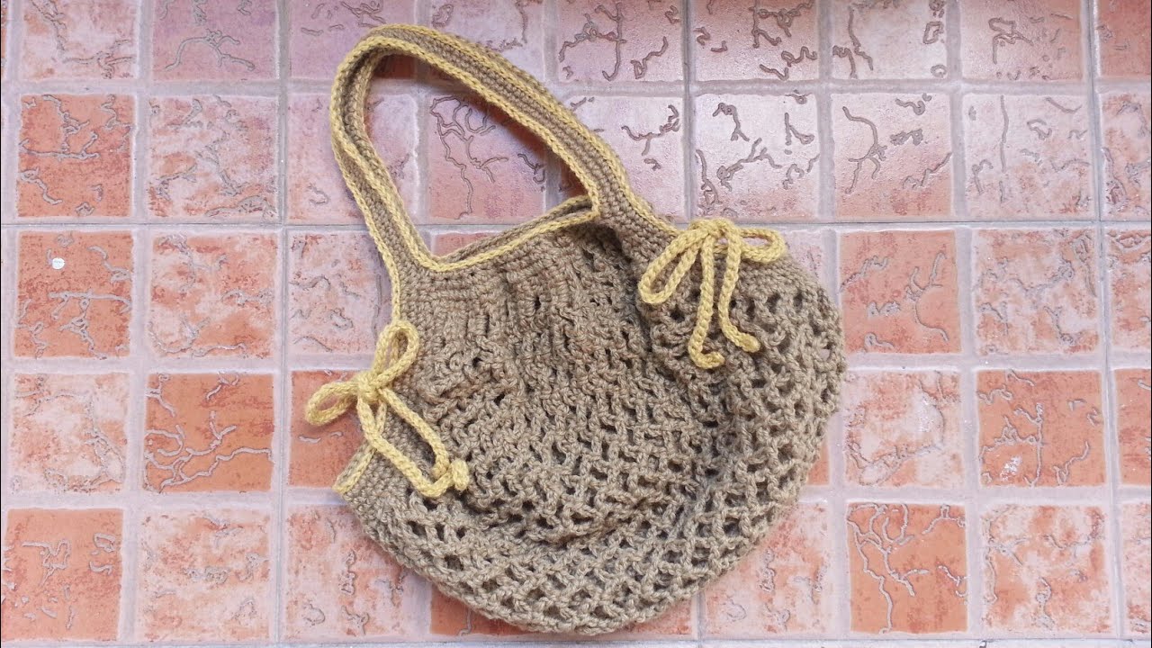 HOW to CROCHET SWEET SIMPLE HANDBAG - Purse Bolsa Bag DIY Tutorial from  Naztazia 