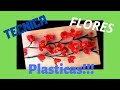 🌺🌼Como Hacer FLORES Plasticas - Reciclaje🌺🌼