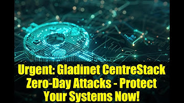 Urgent: Gladinet CentreStack Zero-Day Attacks - Protect Your Systems Now!