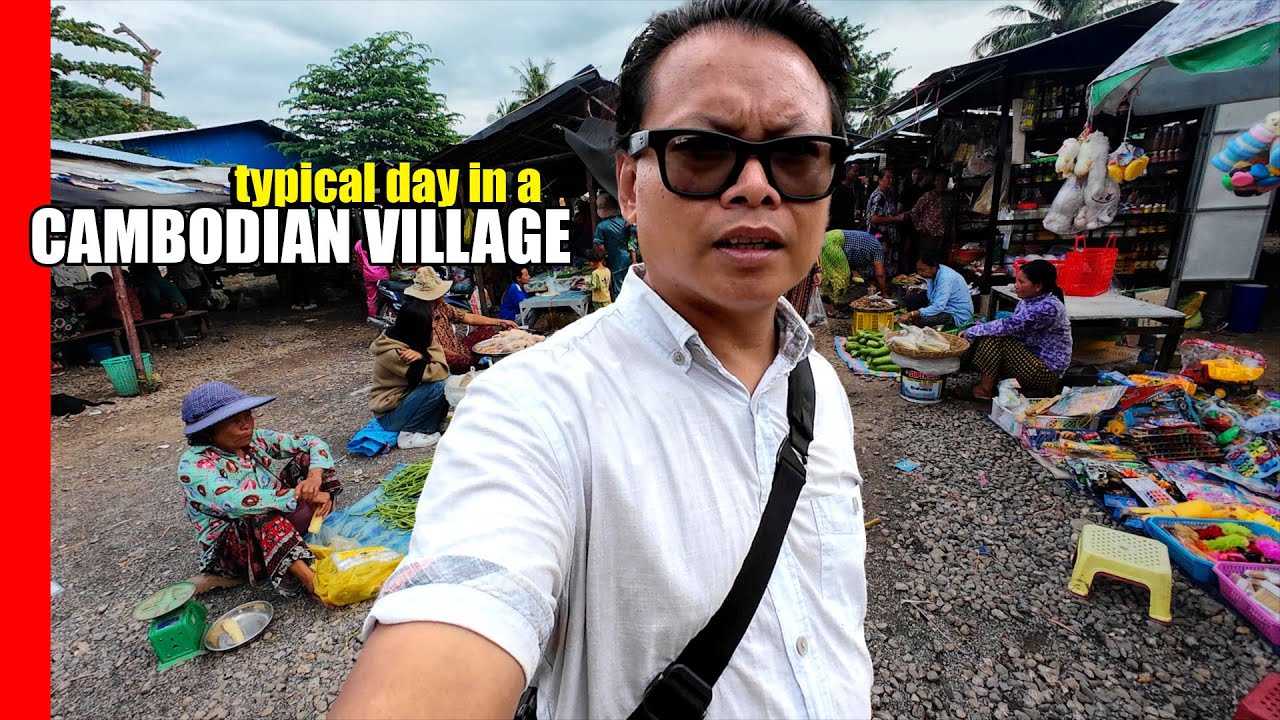 ПОВСЕДНЕВНАЯ ЖИЗНЬ в сельской Камбодже (БАТТАМБАНГ)