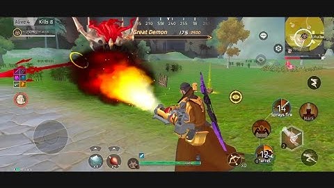 "DEMON HUNTER" | ECLIPSE ISLE Gameplay #HAWKING 10 KILLS