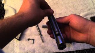 Smith and Wesson 9mm disassembly and reassembly